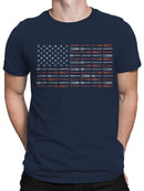 Patriotic BBQ Flag Men's T-shirt