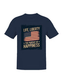 Liberty & Happiness Men's T-shirt