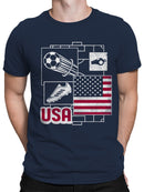 USA Soccer team Men's T-shirt