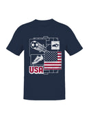 USA Soccer team Men's T-shirt