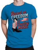 Freedom & Country Music  Men's T-shirt
