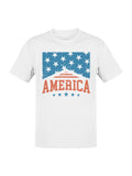 Vintage USA Patriotic Stars Men's T-shirt