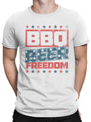 BBQ Beer Freedom USA Men's T-shirt