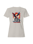 Eagle Motorcycle Art Women's T-shirt