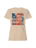Patriotic Skeletons Women's T-shirt