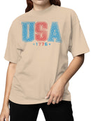 Vintage USA 1776 Women's T-shirt