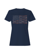 Patriotic BBQ Flag Women's T-shirt
