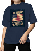 Liberty & Happiness Women's T-shirt
