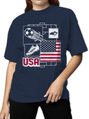 USA Soccer team Women's T-shirt