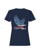 Patriotic USA Eagle  Women's T-shirt