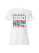 BBQ Beer Freedom USA Women's T-shirt