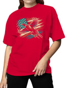 American Pheasant Flag Women's T-shirt