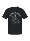 No Kings in America Skeleton Men's T-shirt