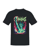No Kings Statue of Liberty Blaze Men's T-shirt