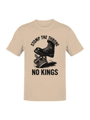 Stomp the Throne: No Kings Men's T-shirt