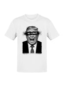 Floral and Avian Harmony Illustration Men's T-shirt