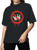 No Kings Spray Paint Women's T-shirt