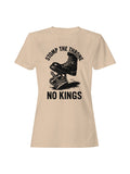 Stomp the Throne: No Kings Women's T-shirt