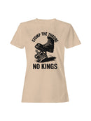 Stomp the Throne: No Kings Women's T-shirt