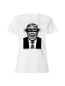 Floral and Avian Harmony Illustration Women's T-shirt