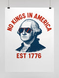 No Kings in America UN Poster