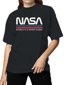 Officially Licensed NASA Rocket Science Women's T-shirt