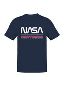 Officially Licensed NASA Rocket Science Men's T-shirt