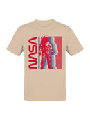 Officially Licensed Nasa Astronaut Graphic Men's T-shirt