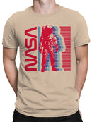 Officially Licensed Nasa Astronaut Graphic Men's T-shirt