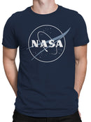 Officially Licensed NASA Logo Vintage Men's T-shirt