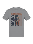 Officially Licensed Nasa Astronaut Space Men's T-shirt