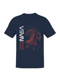 Officially Licensed Nasa Vintage Space Shuttle Graphic Men's T-shirt