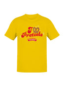 Officially Licensed Super Pretzel Pretzel Love Men's T-shirt