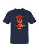 Officially Licensed Super Pretzel Salty and Proud Pretzel Men's T-shirt