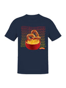 Officially Licensed Super Pretzel Delicious Pretzel Cheese Delight Men's T-shirt