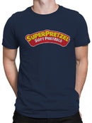 Officially Licensed Super Pretzel Soft Pretzels Classic Logo Men's T-shirt