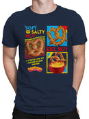 Officially Licensed Super Pretzel Soft, Salty & Hot: Men's T-shirt