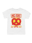 Officially Licensed Super Pretzel Hot Stuff Pretzel Design Youth's T-shirt