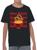 Officially Licensed Super Pretzel Soft Pretzels Delight Youth's T-shirt