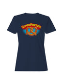 Officially Licensed Super Pretzel Vintage Logo Design Women's T-shirt