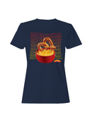 Officially Licensed Super Pretzel Delicious Pretzel Cheese Delight Women's T-shirt