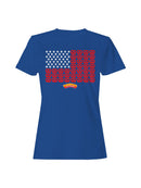 Officially Licensed Super Pretzel Stars and Stripes Women's T-shirt