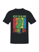 Officially Licensed Van Holten’s Pickles Keep Calm and Brine On Men's T-shirt