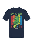 Officially Licensed Van Holten’s Pickles Keep Calm and Brine On Men's T-shirt