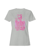 Adorable Skeleton Punk Art Women's T-shirt