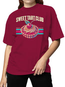 Sweet Tart Club Retro Design Women's T-shirt