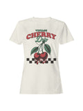 Vintage Cherry Drip Art Design Women's T-shirt