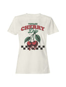 Vintage Cherry Drip Art Design Women's T-shirt