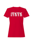 IYKYK Gothic Font Design Women's T-shirt