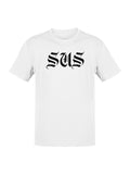 Gothic "SUS" Design Men's T-shirt